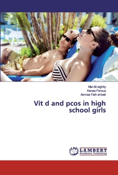 Paperback Vit d and pcos in high school girls Book