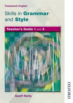 Hardcover Nelson Thornes Framework English Skills in Grammar and Style Teacher Guide Book