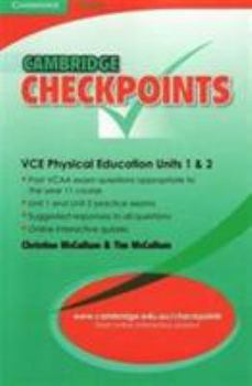 Paperback Cambridge Checkpoints Vce Physical Education Units 1 and 2 Book