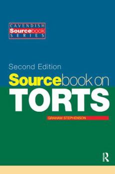 Hardcover Sourcebook on Tort Law 2/E Book