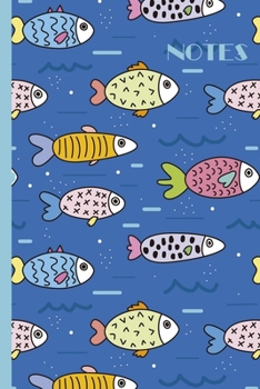 Notes: Fish themed journal for creative writing, lists, general notes