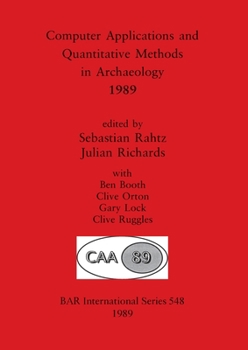 Paperback Computer Applications and Quantitative Methods in Archaeology 1989 Book