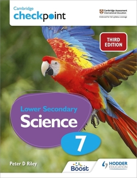 Paperback Cambridge Checkpoint Lower Secondary Science Student's Book 7: Hodder Education Group Book