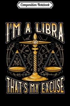 Paperback Composition Notebook: I'm A Libra I Love Deep I Fight Hard I Trust Much Journal/Notebook Blank Lined Ruled 6x9 100 Pages Book