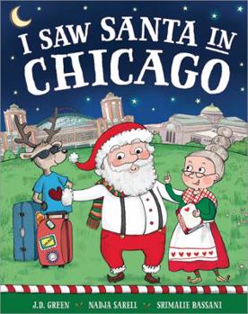 Hardcover I Saw Santa in Chicago Book