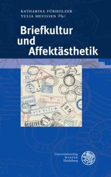 Hardcover Briefkultur Und Affektasthetik [German] Book