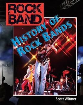 Library Binding History of Rock Bands Book