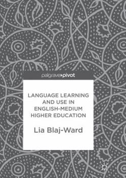 Paperback Language Learning and Use in English-Medium Higher Education Book