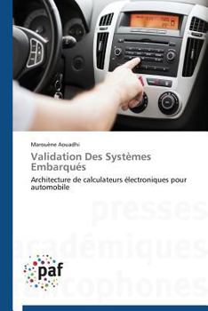 Paperback Validation Des Systèmes Embarqués [French] Book