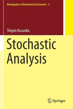 Paperback Stochastic Analysis Book