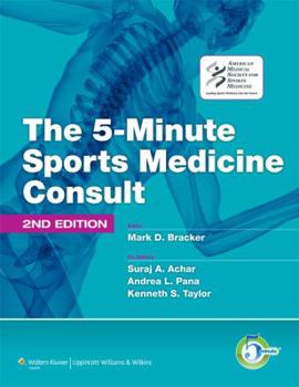 Hardcover The 5-Minute Sports Medicine Consult Book
