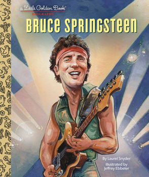 Hardcover Bruce Springsteen a Little Golden Book Biography Book