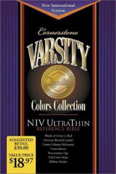 Paperback Varsity Ultrathin Reference Bible-NIV Book