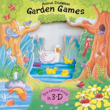Hardcover Garden Games (Animal Dioramas) Book