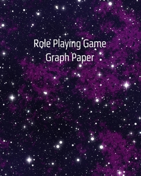 Role Playing Game Graph Paper: Blank Quad Ruled Grid Paper Composition Book for RPG Terrain, World, Dungeon and Location Mapping (stars)