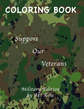 Paperback Coloring Book: Support Our Veterans Book