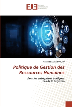 Paperback Politique de Gestion des Ressources Humaines [French] Book