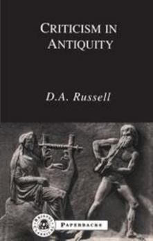 Paperback Criticism in Antiquity Book