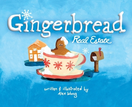 Hardcover Gingerbread Real Estate Book