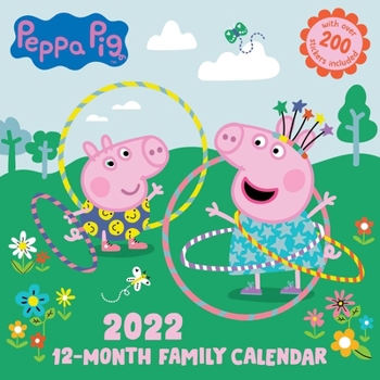 Calendar Peppa Pig 2022 Family Wall Calendar Book