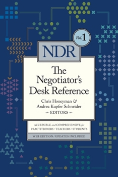 Paperback The Negotiator's Desk Reference Book
