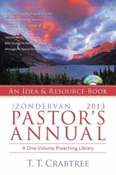 Paperback The Zondervan 2013 Pastor's Annual: An Idea and Resource Book