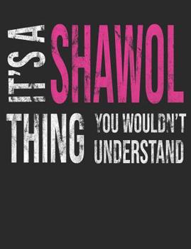 Paperback It's a Shawol Thing You Wouldn't Understand: Kpop 7.44 X 9.69 100 Pages 50 Sheets Composition Notebook College Ruled Book