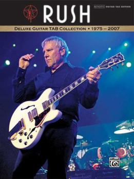 Paperback Rush: Deluxe Guitar Tab Collection 1975-2007 Book