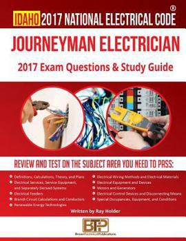 Paperback Idaho 2017 Journeyman Electrician Study Guide Book