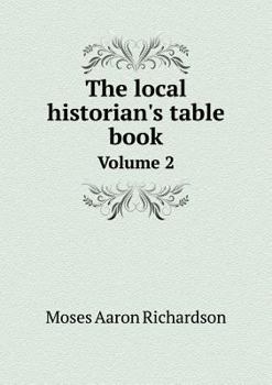 Paperback The local historian's table book Volume 2 Book