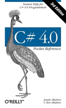 Paperback C# 4.0 Pocket Reference Book