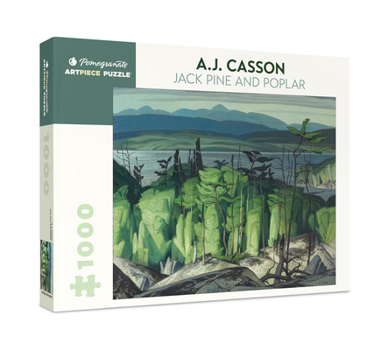 Misc. A.J. Casson: Jack Pine and Poplar 1,000-Piece Jigsaw Puzzle Book