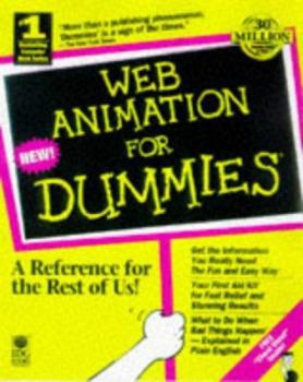Paperback Web Animation for Dummies [With *] Book