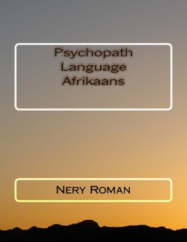 Paperback Psychopath [Afrikaans] Book