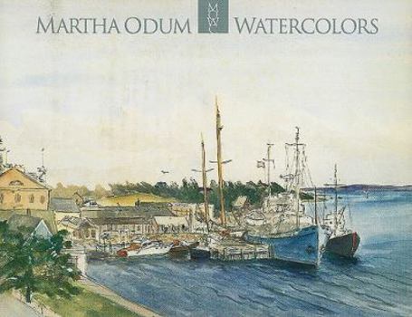 Paperback Martha Odum: Watercolors Book