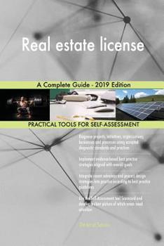 Paperback Real estate license A Complete Guide - 2019 Edition Book