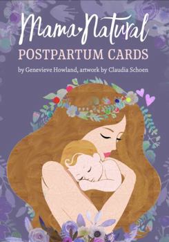 Cards Mama Natural Postpartum Affirmation Cards for Women - 50 Uplifting and Vibrant Mama Natural Cards to Support New Moms After Birth | new mom affirmation cards & Pregnancy Postpartum Gifts for Mom Book