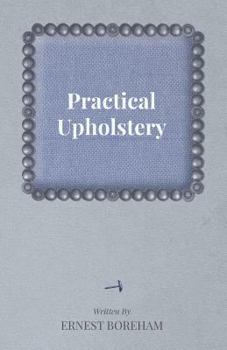 Paperback Practical Upholstery Book