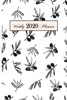 2020 Weekly Planner: Floral 6 x 9 inch 150 Pages Year Months Weeks Calendar, Schedule, and Organizer plus Dot Grid Pages (January 2020 - December 2020)