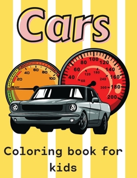Paperback Cars Coloring Book For Kids Book