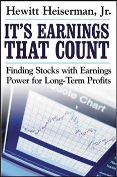 Hardcover It's Earnings That Count Book