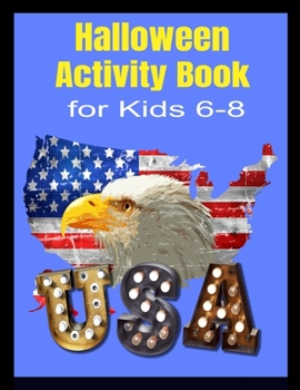 Halloween Activity Book for Kids 6-8