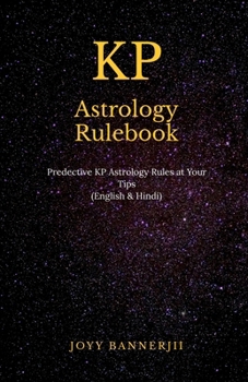 KP Rulebook: Its a KP Astrology Rulebook