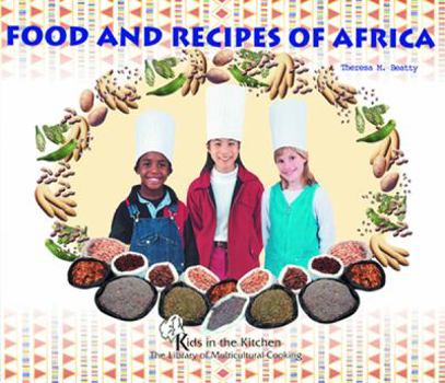 Library Binding Food and Recipes of Africa Book