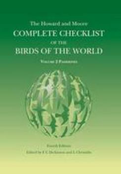 Hardcover The Howard and Moore Complete Checklist of the Birds of the World: Passerines Volume 2 Book