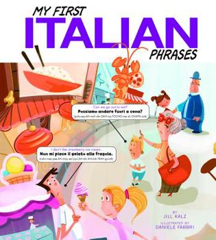 Hardcover My First Italian Phrases Book
