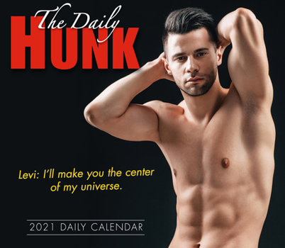 Calendar 2021 the Daily Hunk Boxed Daily Calendar Book
