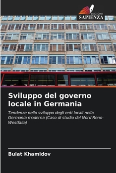 Paperback Sviluppo del governo locale in Germania [Italian] Book