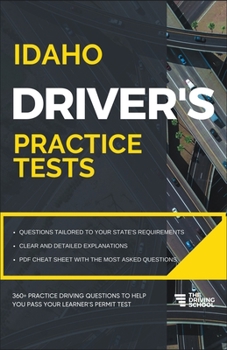 Paperback Idaho Driver's Practice Tests Book
