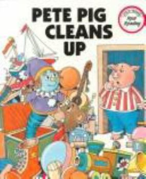 Paperback Pete Pig Cleans Up Book